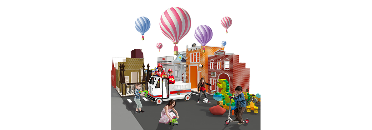 Pretend-Play Mini Town