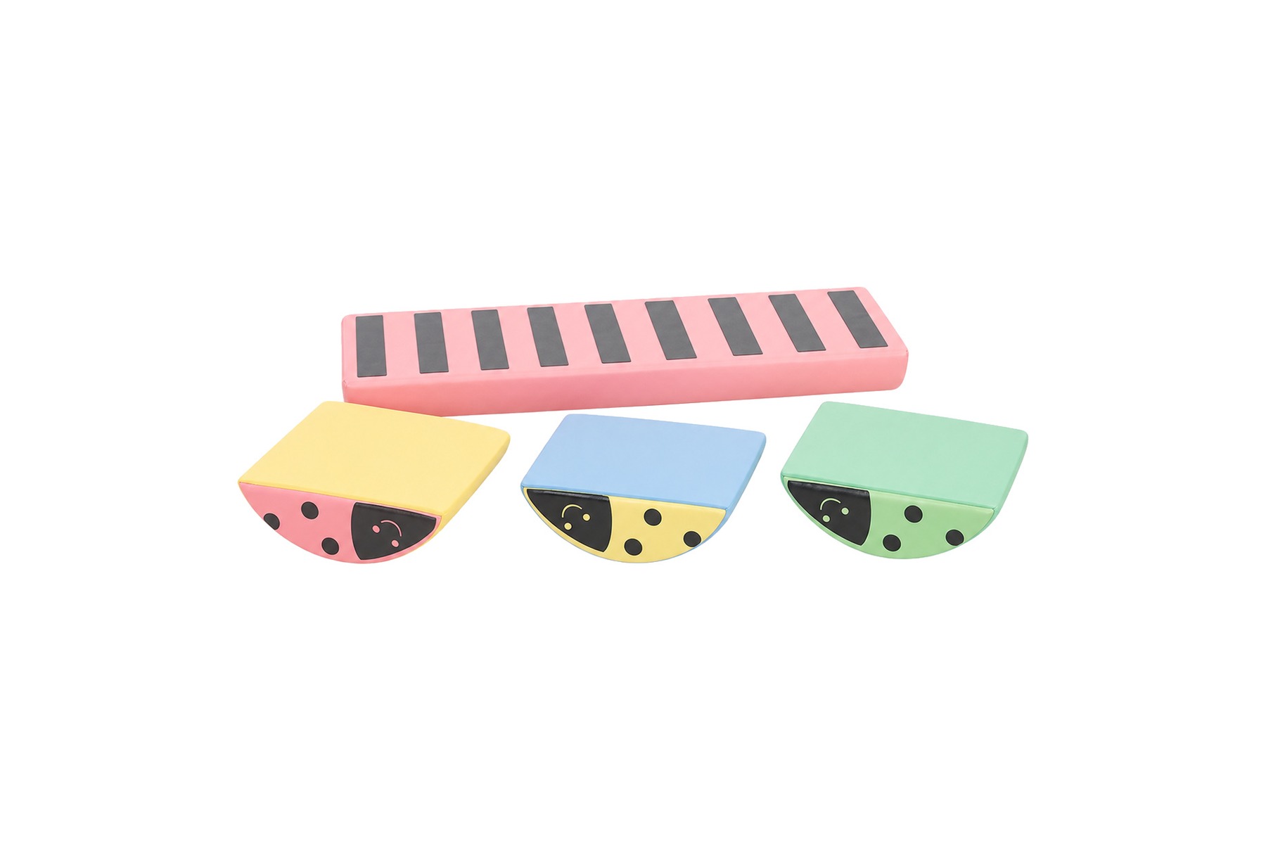 Caterpillar Soft Play Balance Obstacle Set