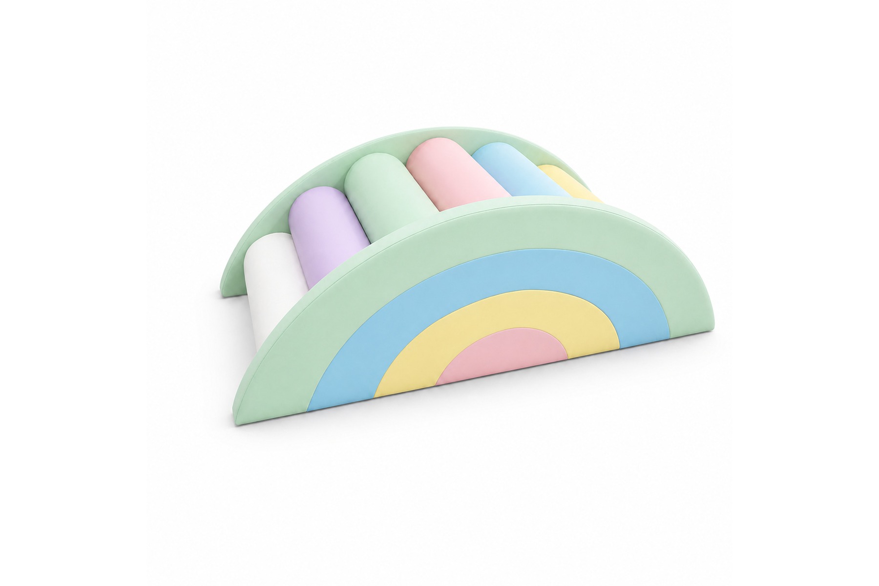 Macaron Rainbow Roller Bridge & Climber