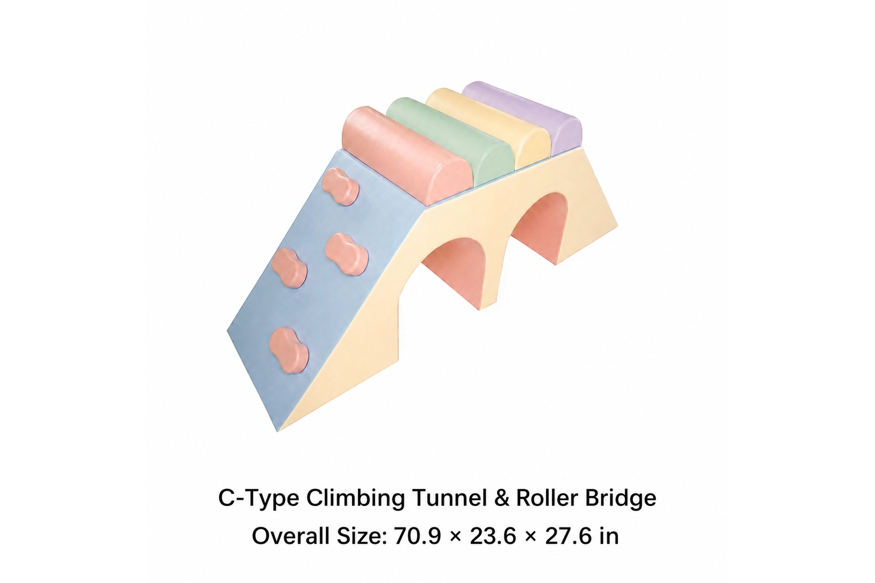 C-Type Climbing Tunnel & Roller Bridge