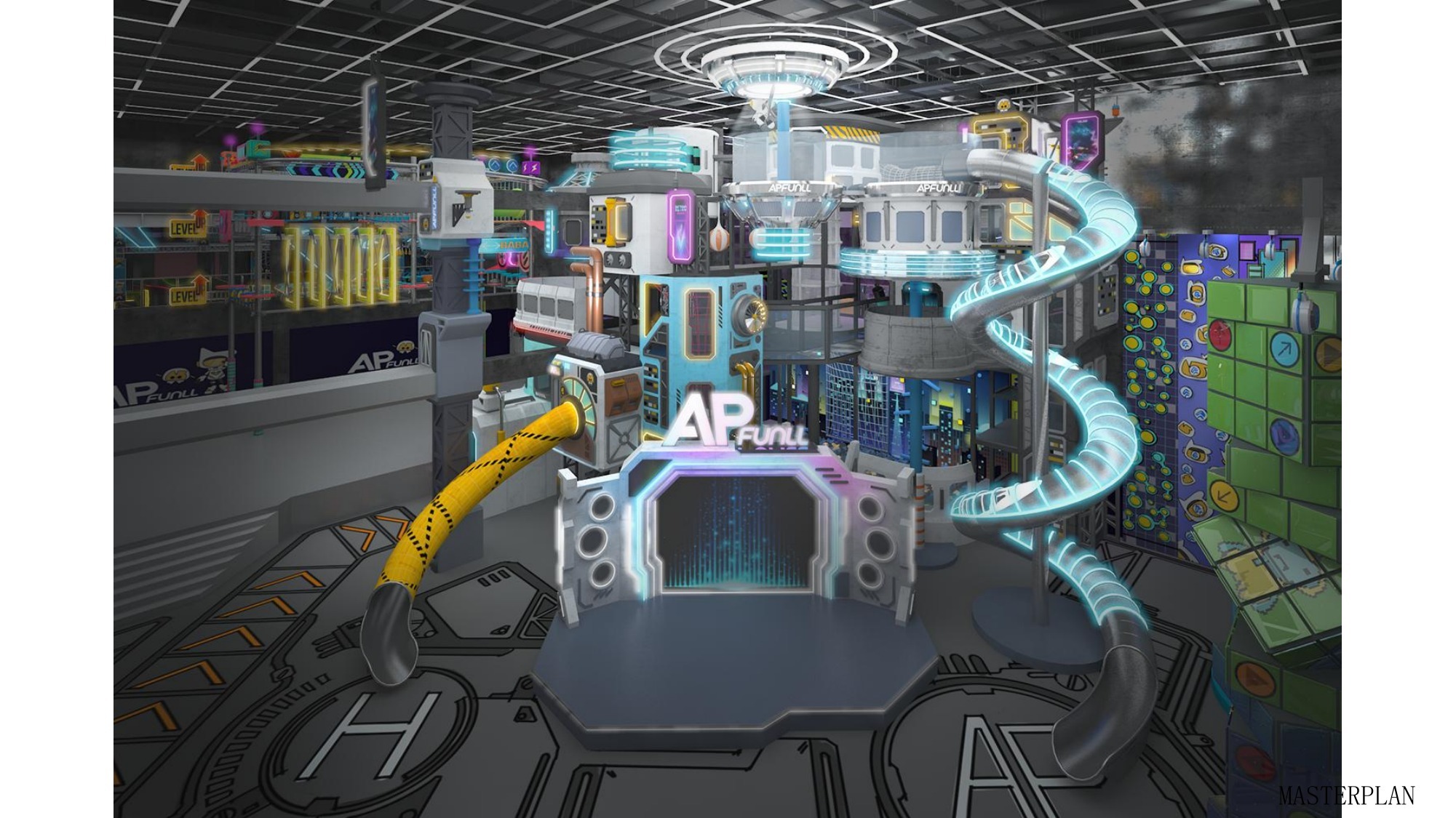Indoor Trampoline Park Design - Hangzhou AP 02
