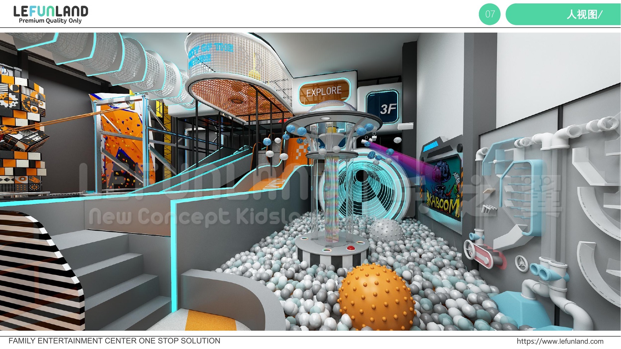 Commercial Ball Pool Design - KLEBANG